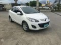 Mazda 2 2012 Manual White Sedan For Sale -1