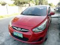 2012 Hyundai Accent AT Red Sedan For Sale -9