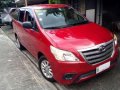Toyota Innova-E AT DSL 2015 Red For Sale -1