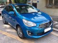 Mitsubishi Mirgae GLS 2015 MT Blue HB For Sale -1