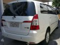 2014 Toyota Innova 2.5G AT White For Sale -2
