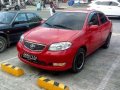 Toyota Vios MT 2004 Red Sedan For Sale -5