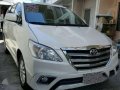 2014 Toyota Innova 2.5G AT White For Sale -0