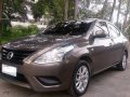 Nissan Almera 2016 brown for sale-0