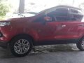Ford Ecosport Titanium 2015 1.5 AT Red For Sale -10