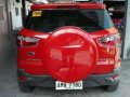 Ford Ecosport Titanium 2015 1.5 AT Red For Sale -6