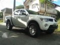 2009 Mitsubishi Strada Triton MT White For Sale -3