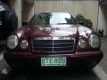 Mercedes Benz 1996 E230 Matic Red For Sale -0