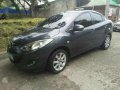 Fresh Mazda 2 2010 MT Gray Sedan For Sale -4