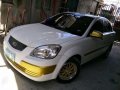 Kia Rio 2007 1.6 MT White Sedan For Sale -0