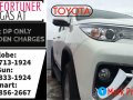 Call Now: 09258331924 Casa Sale 2019 Brand New Toyota Fortuner G Gas AT 31k Monthly-0