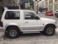 Mitsubishi 2-door White Pajero AT SUV For Sale -1