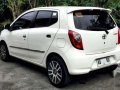 2014 Toyota Wigo G Automatic White For Sale -3