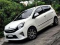 2014 Toyota Wigo G Automatic White For Sale -0