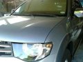 Mitsubishi Strada Glx V 2013 AT Silver For Sale -0