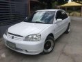 Honda Civic 2001 Dimension MT White For Sale -0