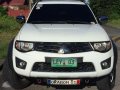 2012 Mitsubishi Strada 2.5 MT White For Sale -0