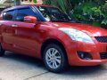 2015 Suzuki Swift MT Red Hatchback For Sale -4