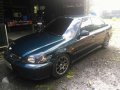 Honda Civic 2000 MT Green Sedan For Sale -6