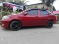 For sale red Toyota Vios E 1.3 vvti engine MT-9