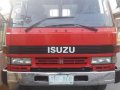 For sale Red Isuzu Forward dropside-2