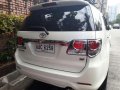 Toyota Fortuner V 4x4 2015 AT White For Sale -3