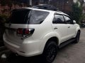 Toyota Fortuner V 4x4 2015 AT White For Sale -2