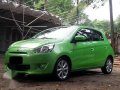 Mitsubishi Mirage 2014 GLS 1.0 MT Green HB For Sale -6