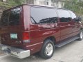 Ford E150 XLT Premium AT Red Van For Sale -3