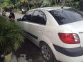 Fresh 2008 Kia Rio MT White Sedan For Sale -4