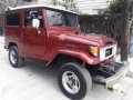 1981 Toyota Landcruiser MT Red SUV For Sale -3