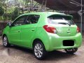 Mitsubishi Mirage 2014 GLS 1.0 MT Green HB For Sale -8