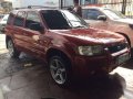 Fresh Ford Escape 2005 XLS 2.3 Red For Sale -1