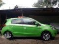 Mitsubishi Mirage 2014 GLS 1.0 MT Green HB For Sale -7