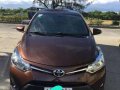Toyota Vios E 2015 AT Brown Sedan For Sale -0