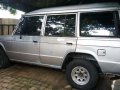 1989 Mitsubishi Pajero MT Silver SUV For Sale -0