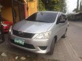 Toyota Innova E 2013 DIESEL Silver For Sale -0