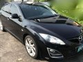 Fresh Mazda 6 AT 2012 Black Sedan For Sale -0