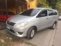 Toyota Innova E 2013 DIESEL Silver For Sale -1