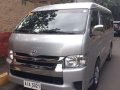 Toyota Hiace Grandia GL 2015 MT Silver For Sale -0