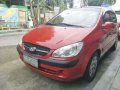Hyundai Getz 2008 AT Red HB For Sale -1