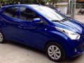 Hyundai Eon 2015 Gls Top of the Line Blue For Sale -1