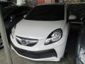 Honda Brio 2015 AT Gas White HB For Sale -1