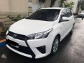 2015 Toyota Yaris 1.3 AT WHite HB For Sale -0