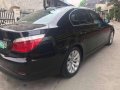 Fresh 2008 BMW 520D AT Black Sedan For Sale -2