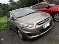 Hyundai Accent GL Bronze 2014 MT Sedan For Sale -0