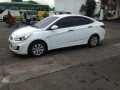 Hyundai Accent Manual White Sedan For Sale -0