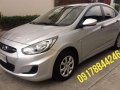 2014 Hyundai Accent Automatic Silver For Sale -0