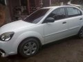 Kia Rio 2010 Manual White Sedan For Sale -3