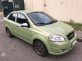 2011 CHEVROELT AVEO AT Green Sedan For Sale -0